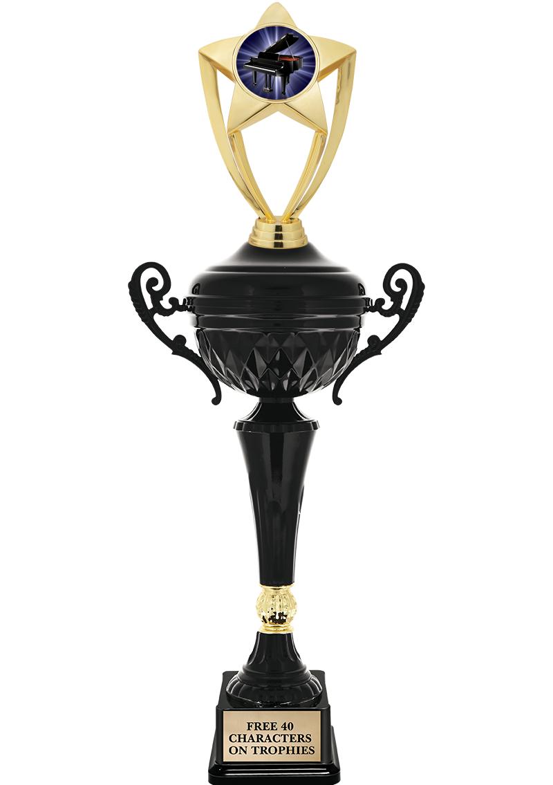 17.4" ONYX BLACK CUP TR W/FIG