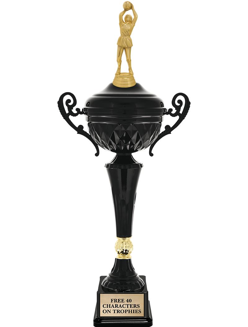 17.4" ONYX BLACK CUP TR W/FIG