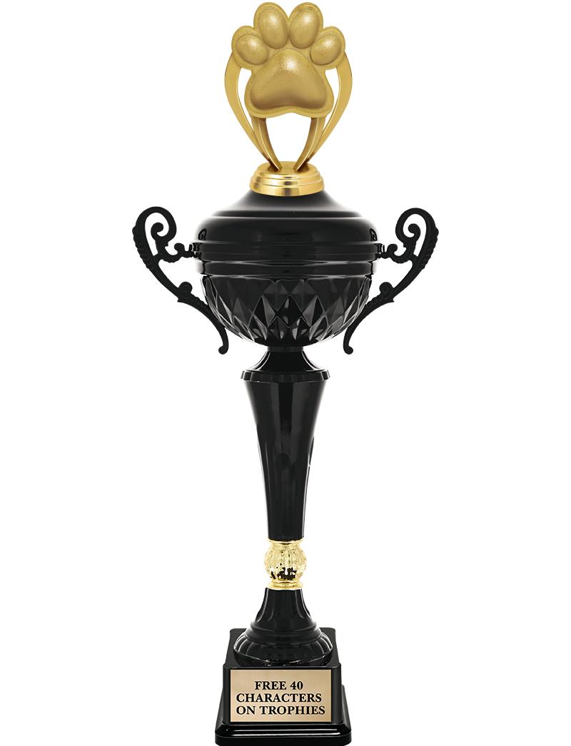 17.4" ONYX BLACK CUP TR W/FIG