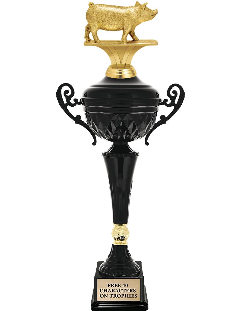 17.4" ONYX BLACK CUP TR W/FIG