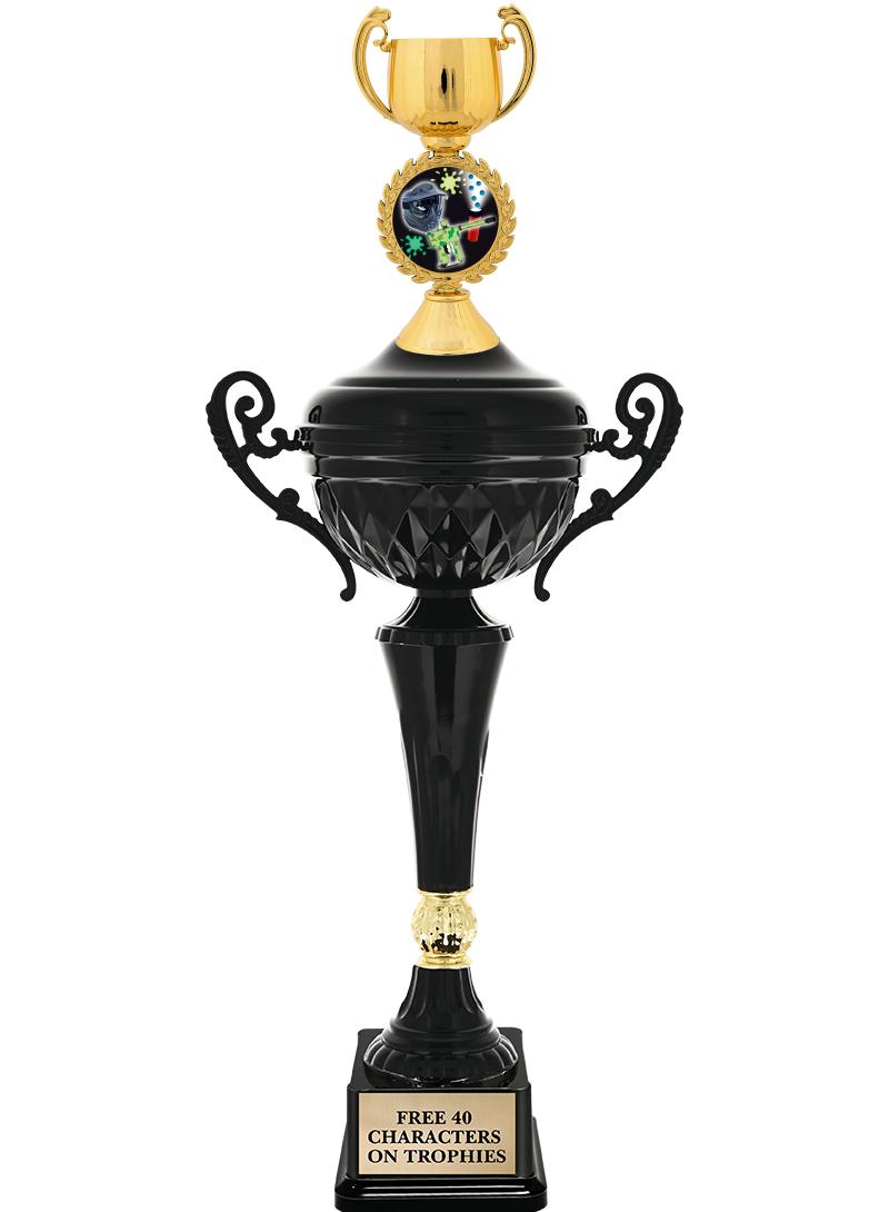 17.4" ONYX BLACK CUP TR W/FIG