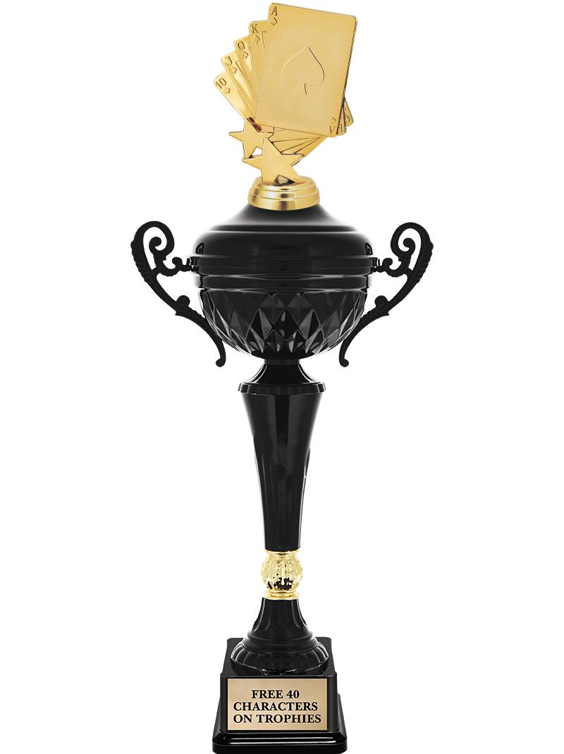 17.4" ONYX BLACK CUP TR W/FIG