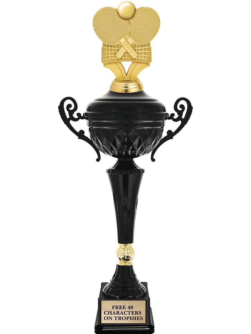 17.4" ONYX BLACK CUP TR W/FIG