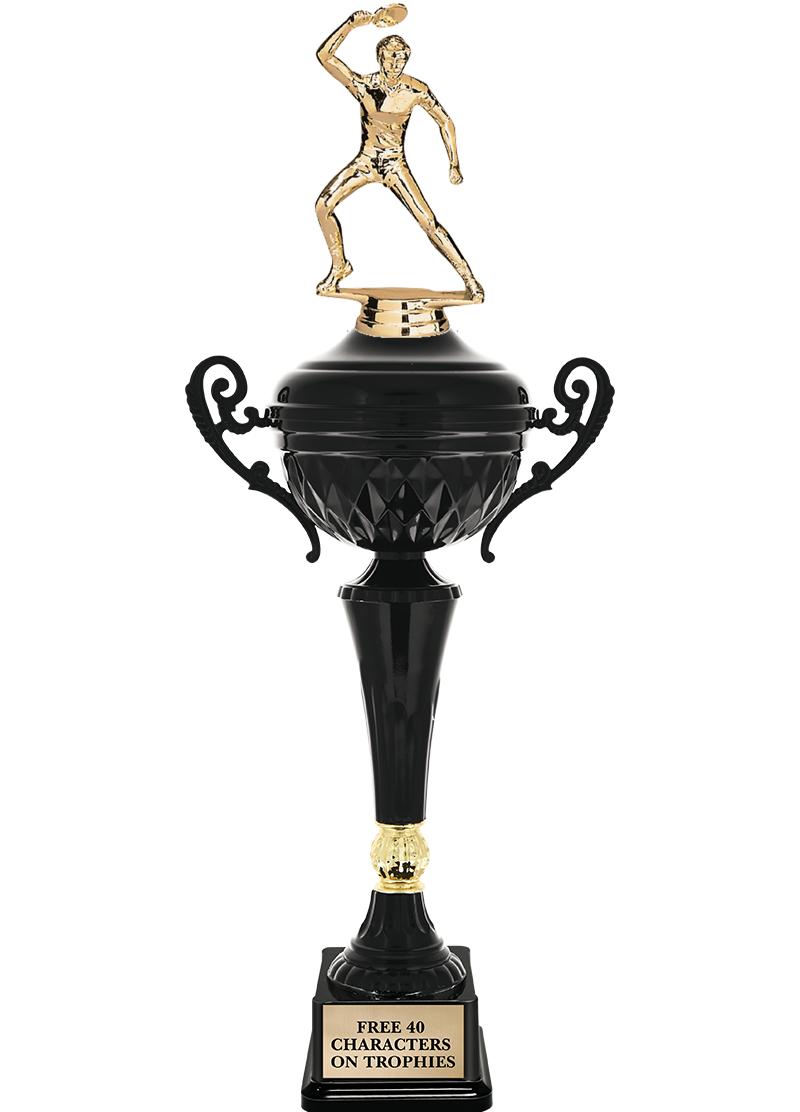 17.4" ONYX BLACK CUP TR W/FIG