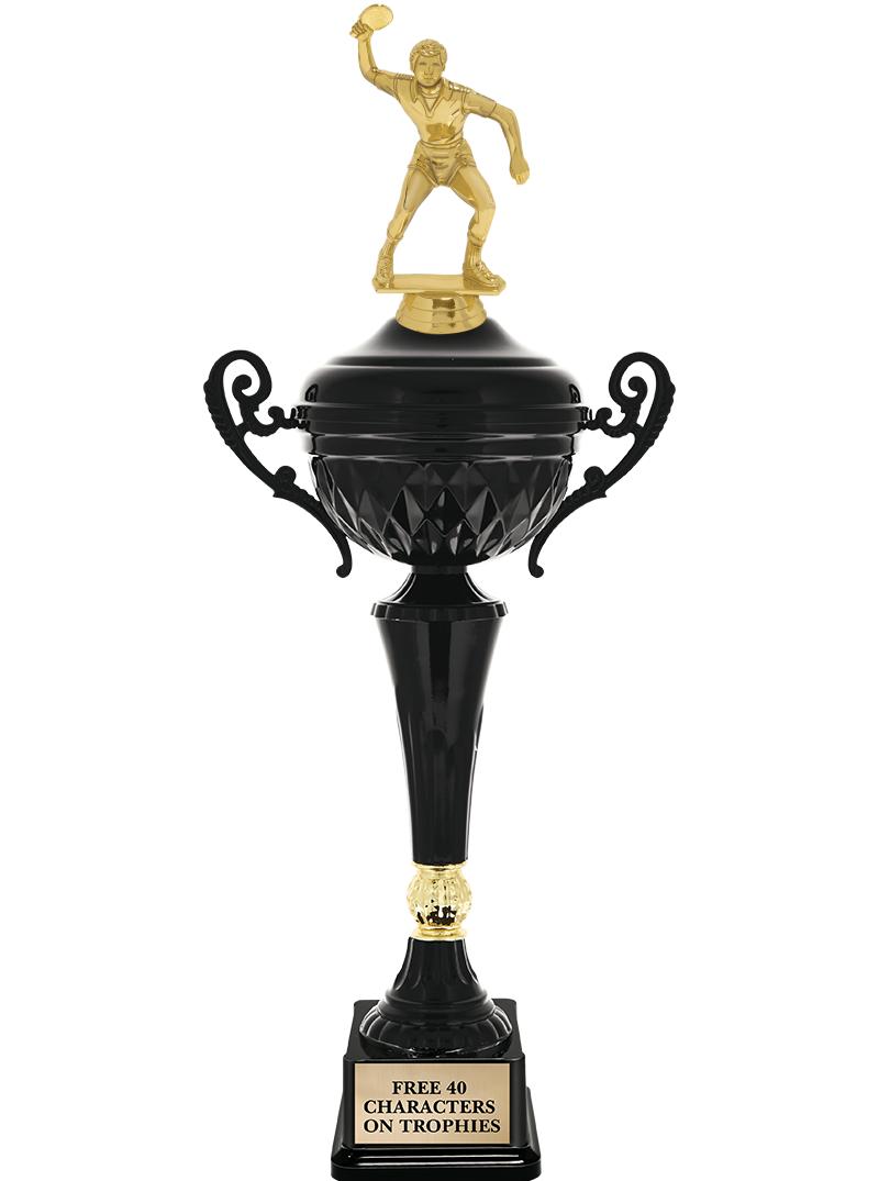 17.4" ONYX BLACK CUP TR W/FIG