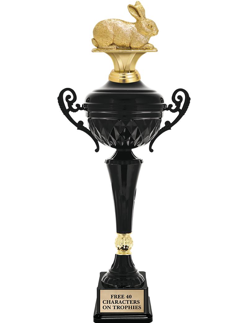 17.4" ONYX BLACK CUP TR W/FIG