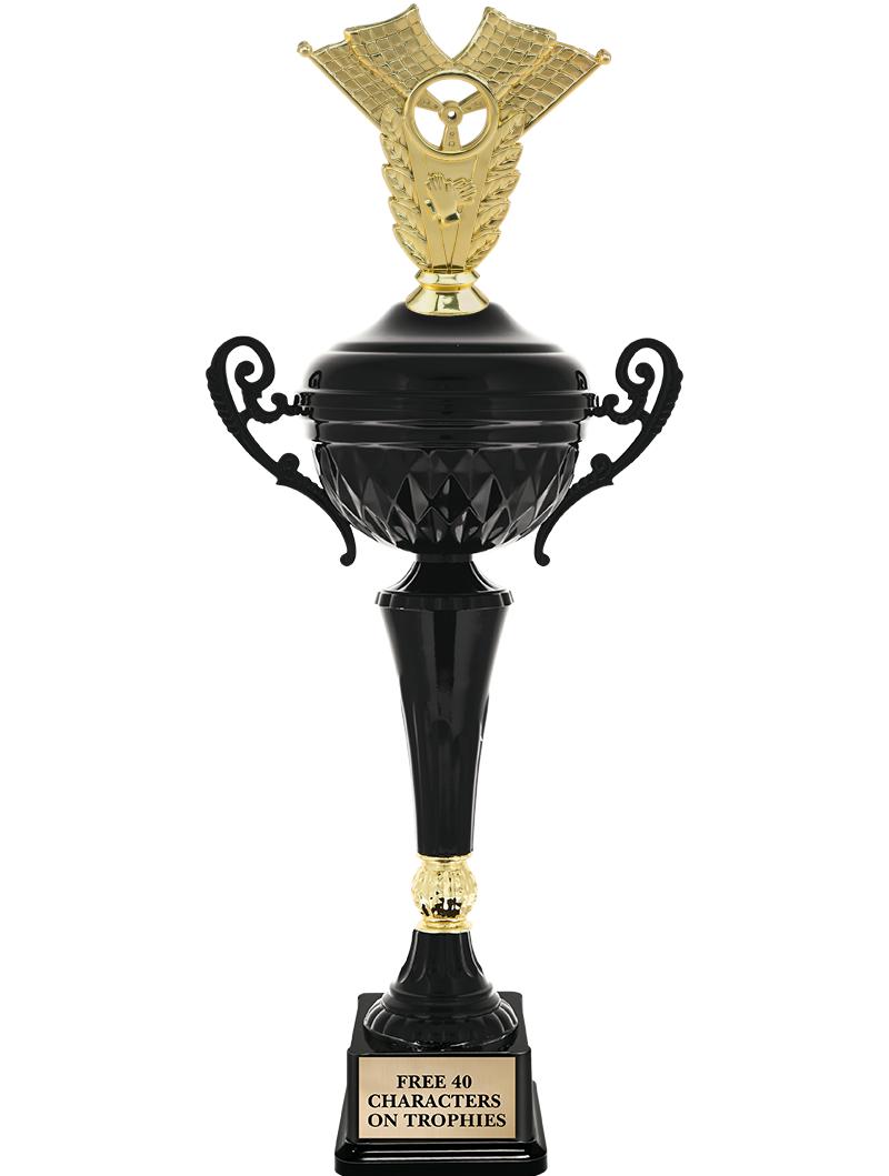 17.4" ONYX BLACK CUP TR W/FIG