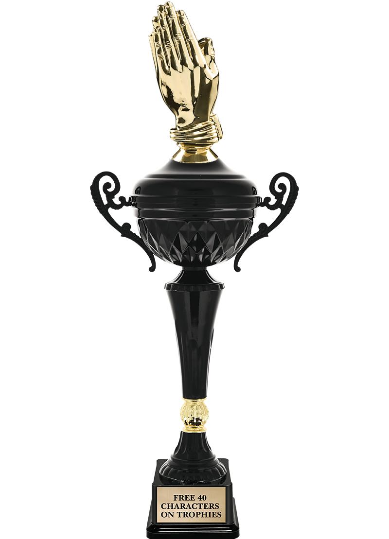 17.4" ONYX BLACK CUP TR W/FIG