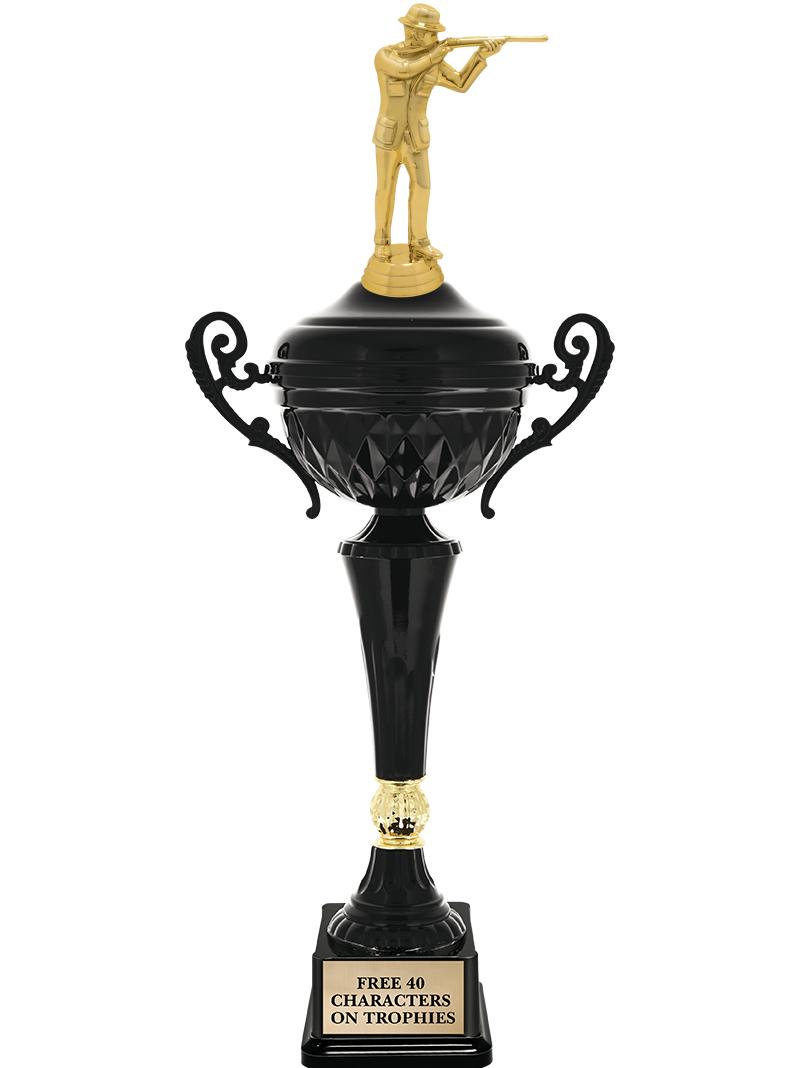 17.4" ONYX BLACK CUP TR W/FIG