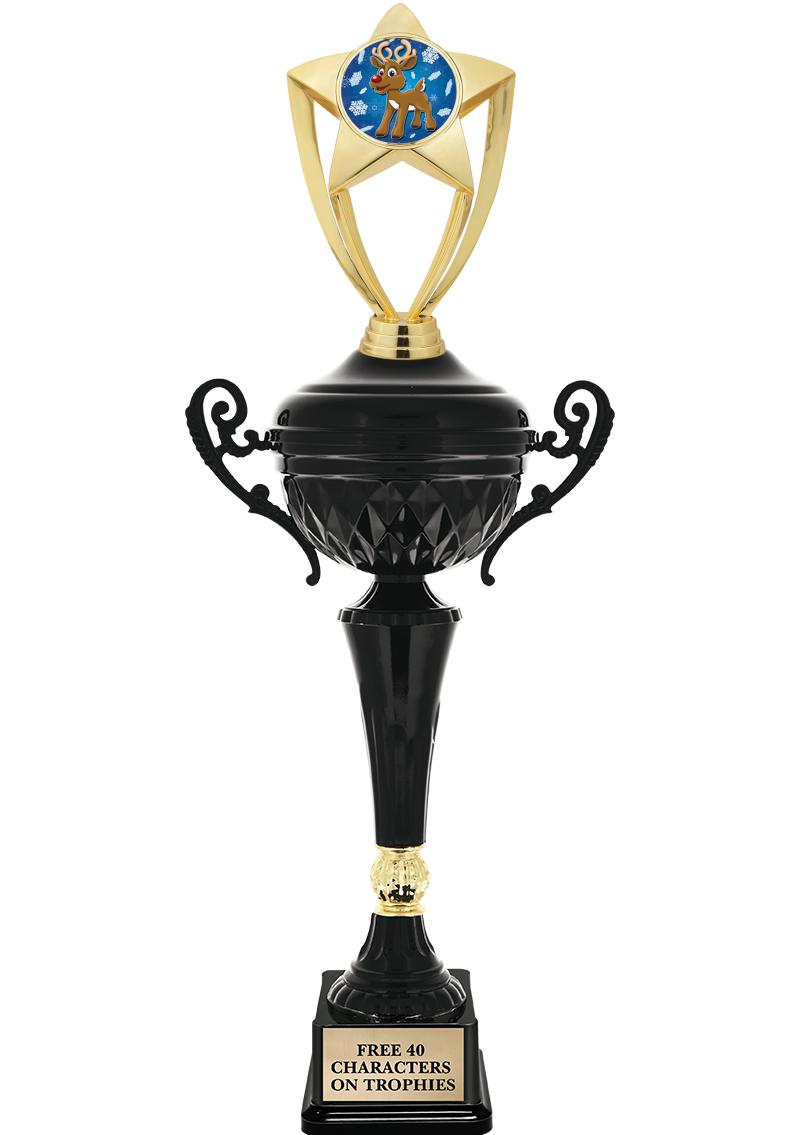 17.4" ONYX BLACK CUP TR W/FIG
