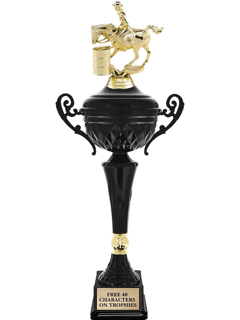 17.4" ONYX BLACK CUP TR W/FIG