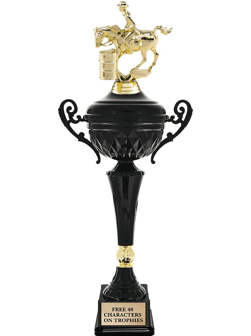 17.4" ONYX BLACK CUP TR W/FIG