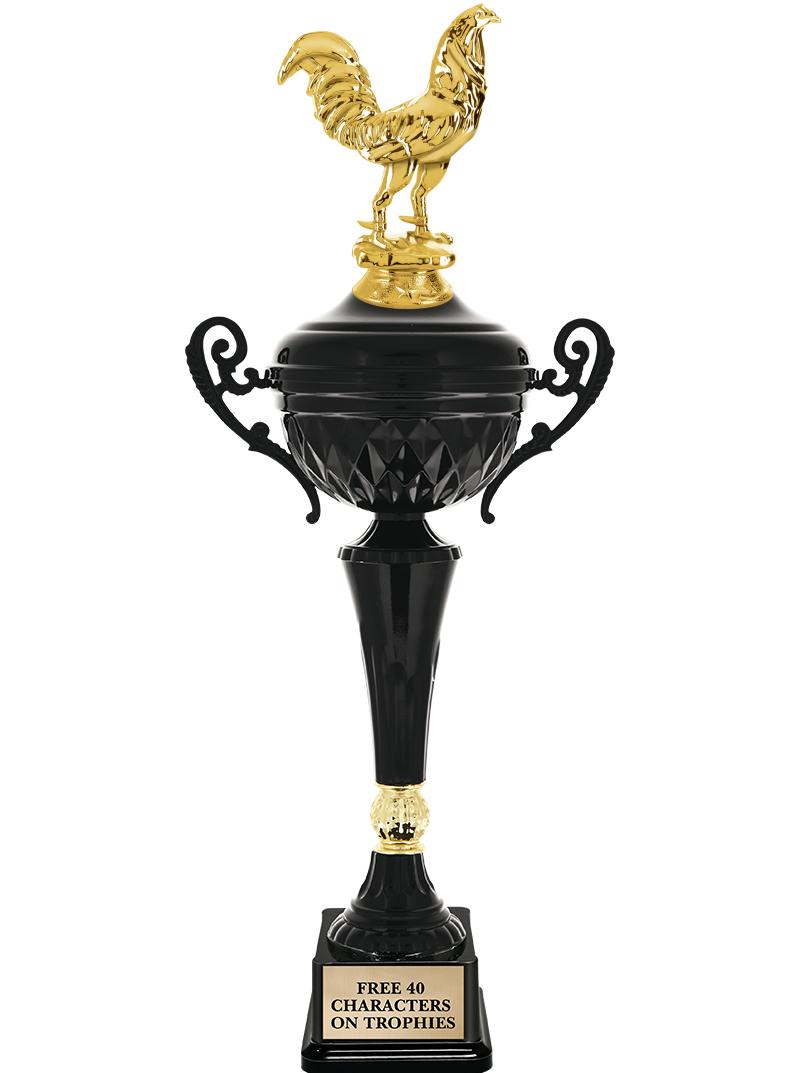 17.4" ONYX BLACK CUP TR W/FIG