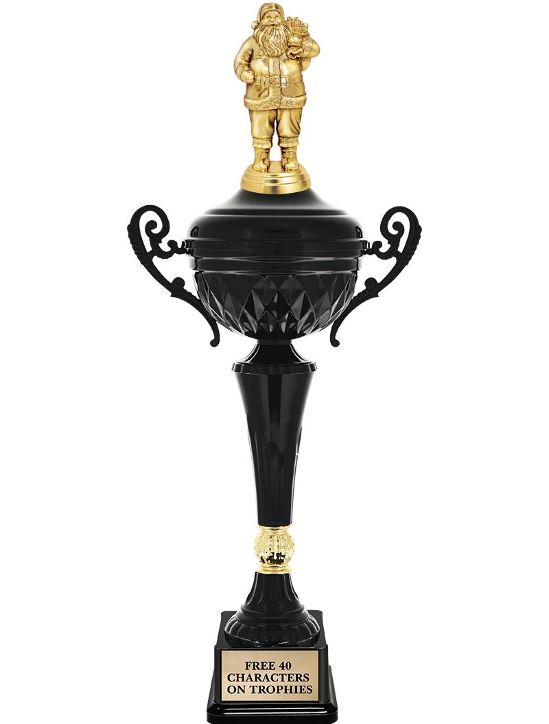 17.4" ONYX BLACK CUP TR W/FIG