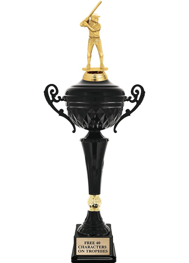 17.4" ONYX BLACK CUP TR W/FIG