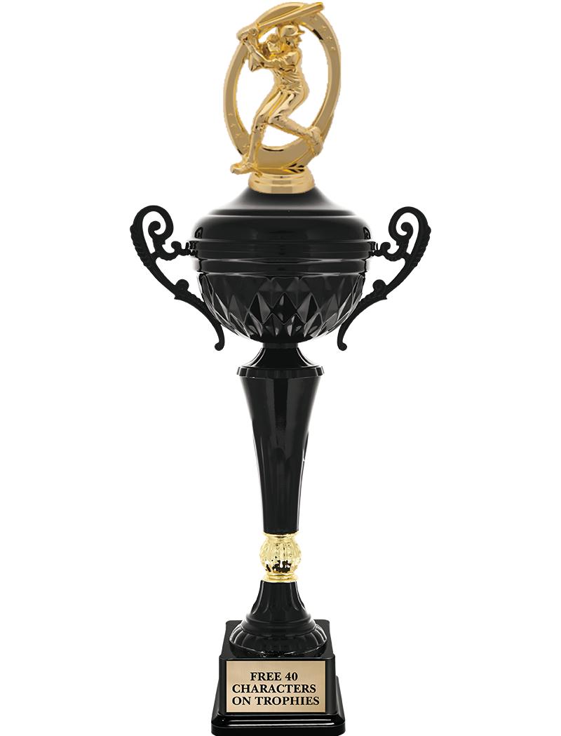 17.4" ONYX BLACK CUP TR W/FIG