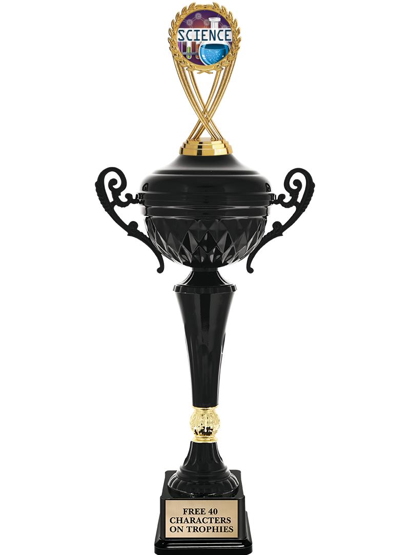 17.4" ONYX BLACK CUP TR W/FIG