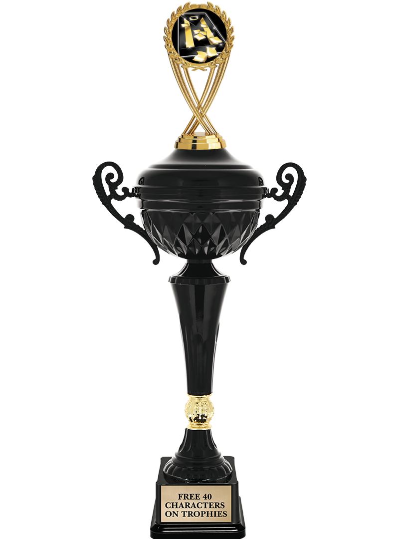 17.4" ONYX BLACK CUP TR W/FIG