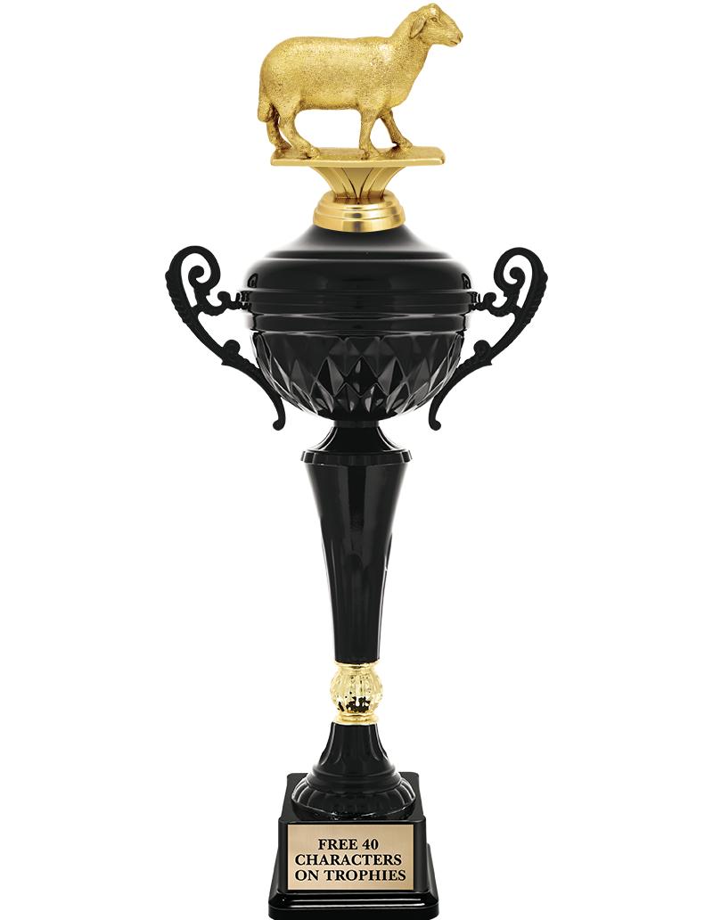 17.4" ONYX BLACK CUP TR W/FIG