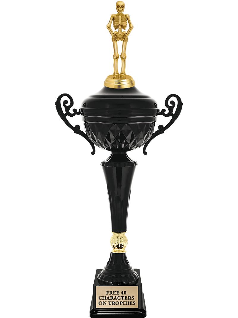 17.4" ONYX BLACK CUP TR W/FIG