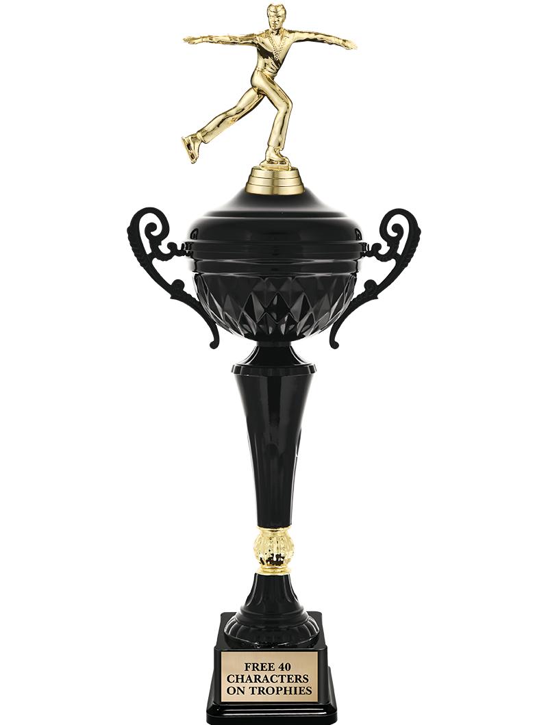 17.4" ONYX BLACK CUP TR W/FIG