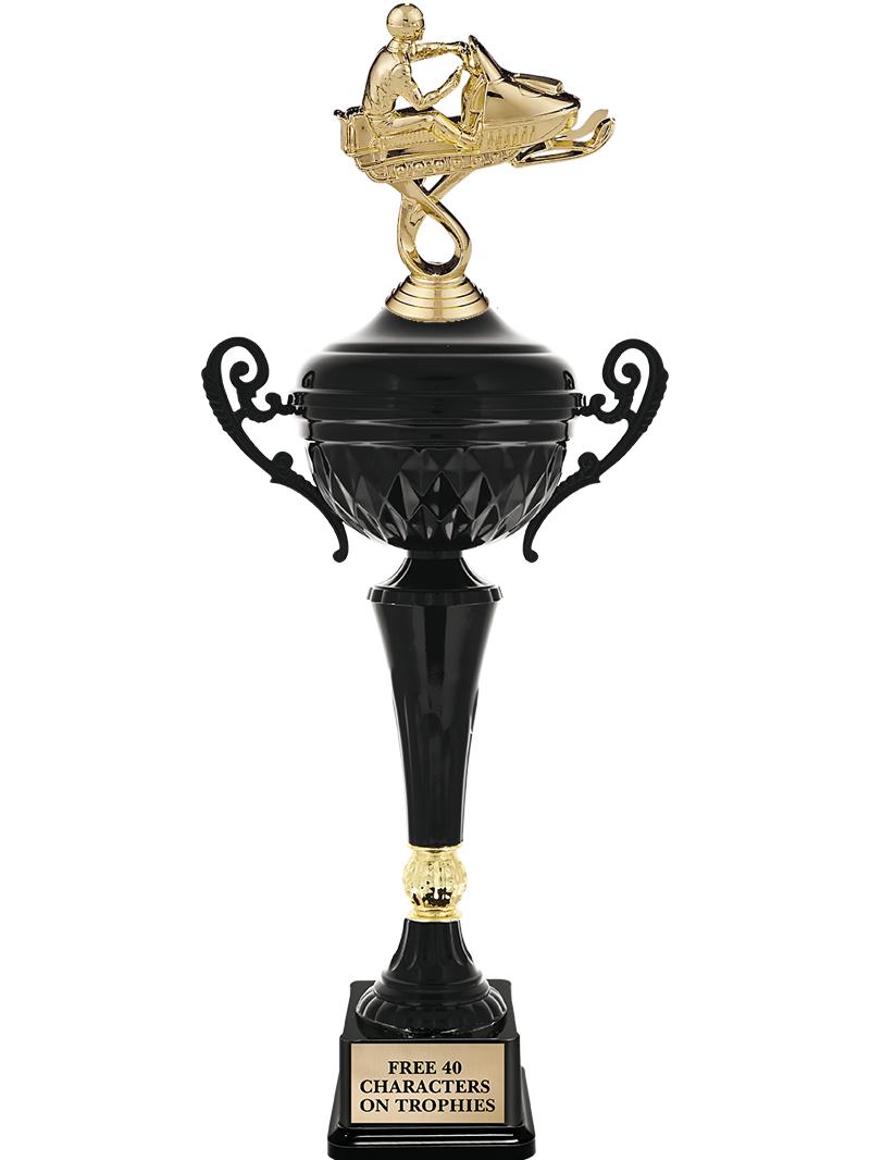 17.4" ONYX BLACK CUP TR W/FIG