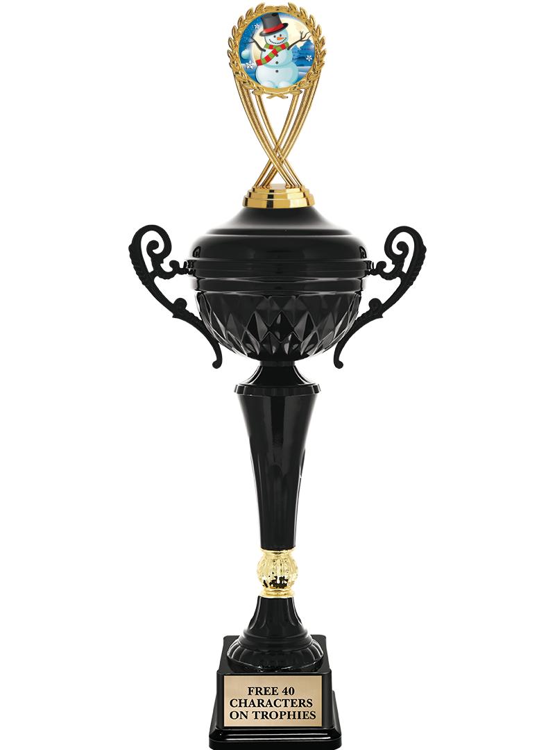 17.4" ONYX BLACK CUP TR W/FIG