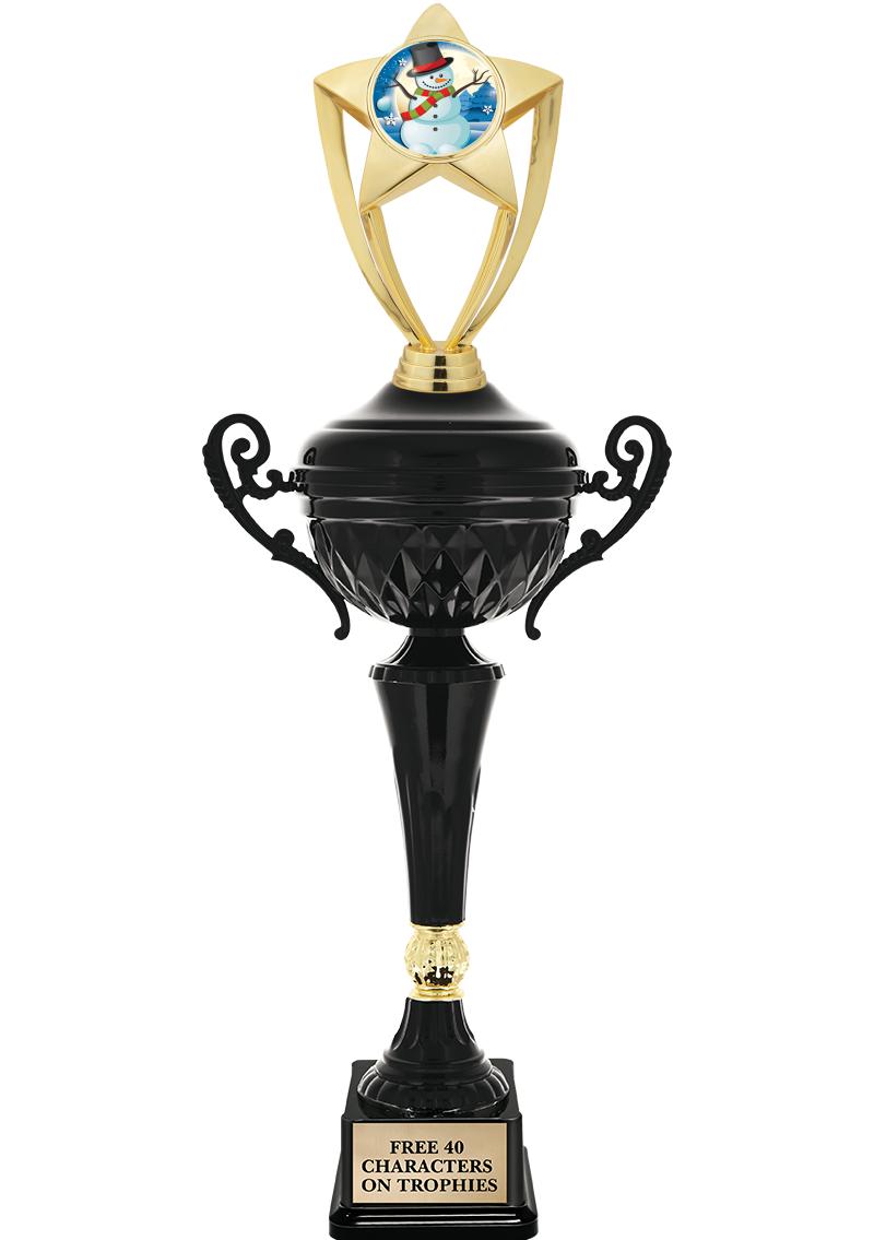 17.4" ONYX BLACK CUP TR W/FIG