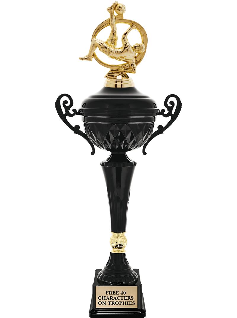 17.4" ONYX BLACK CUP TR W/FIG