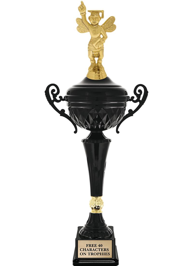 17.4" ONYX BLACK CUP TR W/FIG