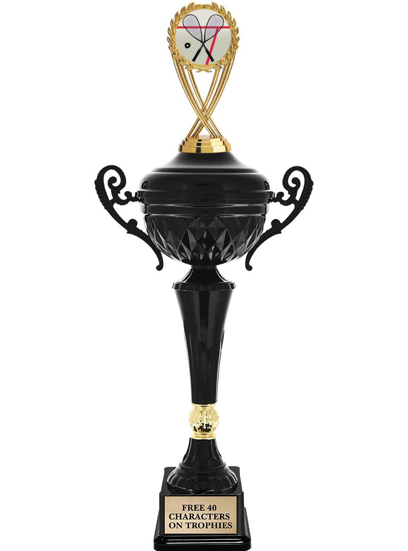 17.4" ONYX BLACK CUP TR W/FIG