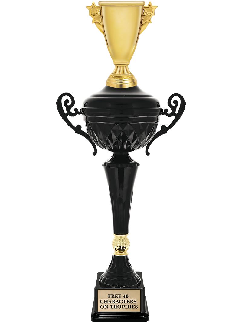 17.4" ONYX BLACK CUP TR W/FIG