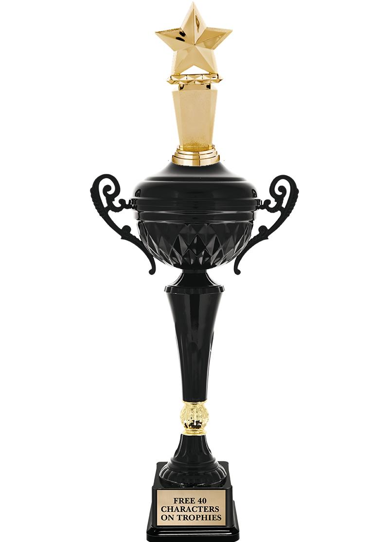 17.4" ONYX BLACK CUP TR W/FIG