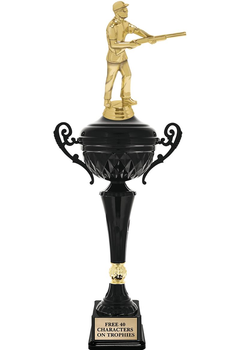 17.4" ONYX BLACK CUP TR W/FIG