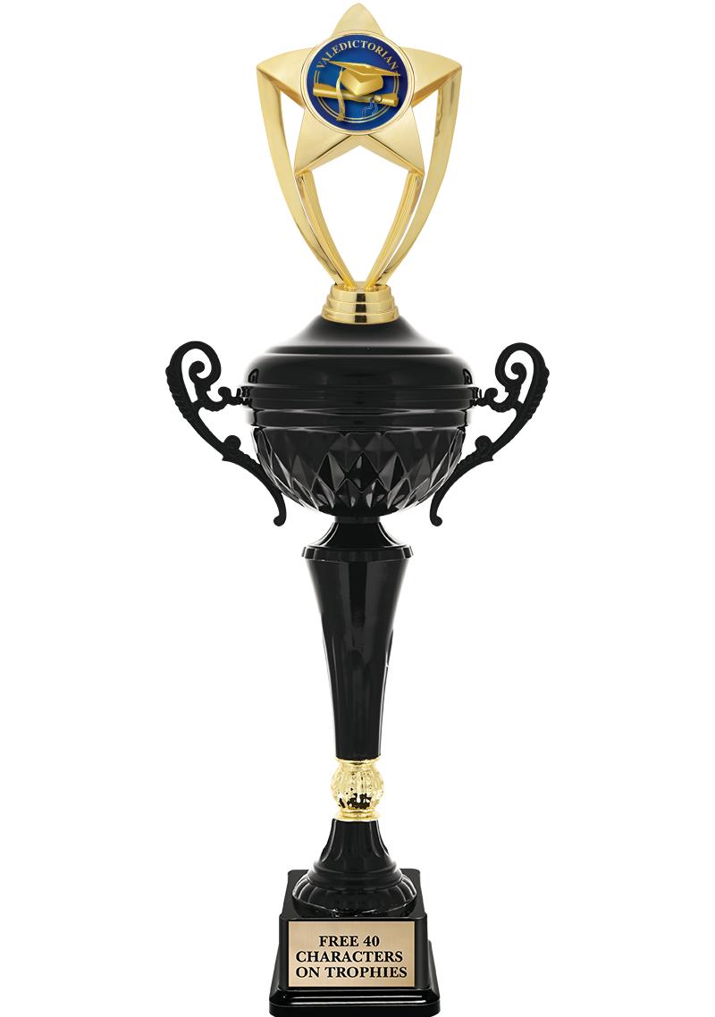 17.4" ONYX BLACK CUP TR W/FIG