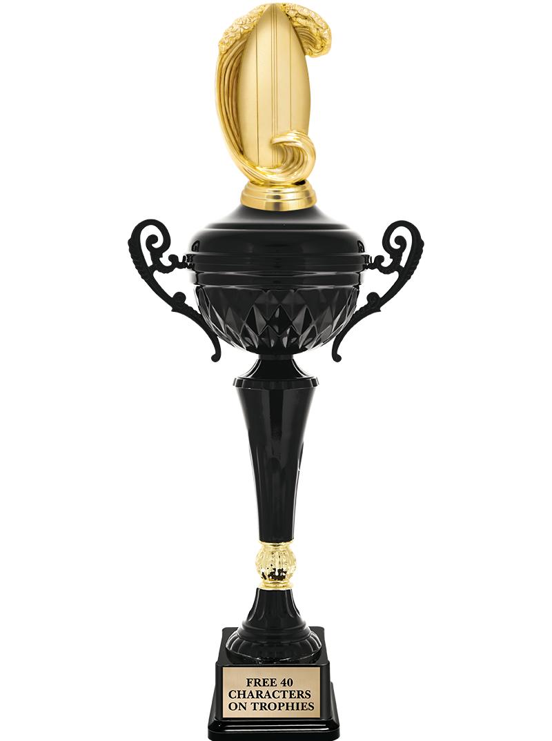 17.4" ONYX BLACK CUP TR W/FIG