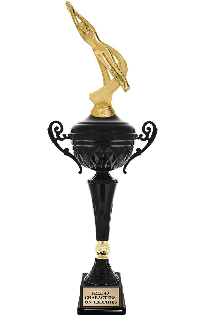 17.4" ONYX BLACK CUP TR W/FIG