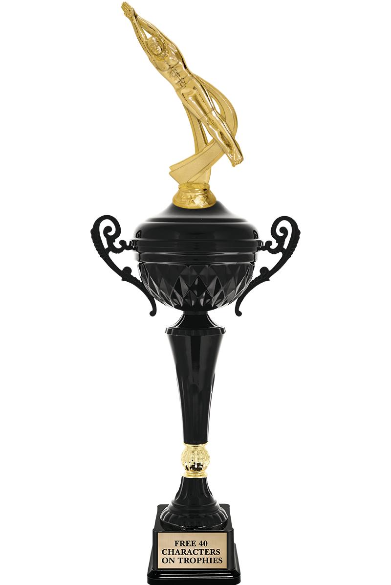 17.4" ONYX BLACK CUP TR W/FIG