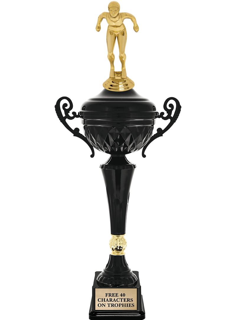 17.4" ONYX BLACK CUP TR W/FIG