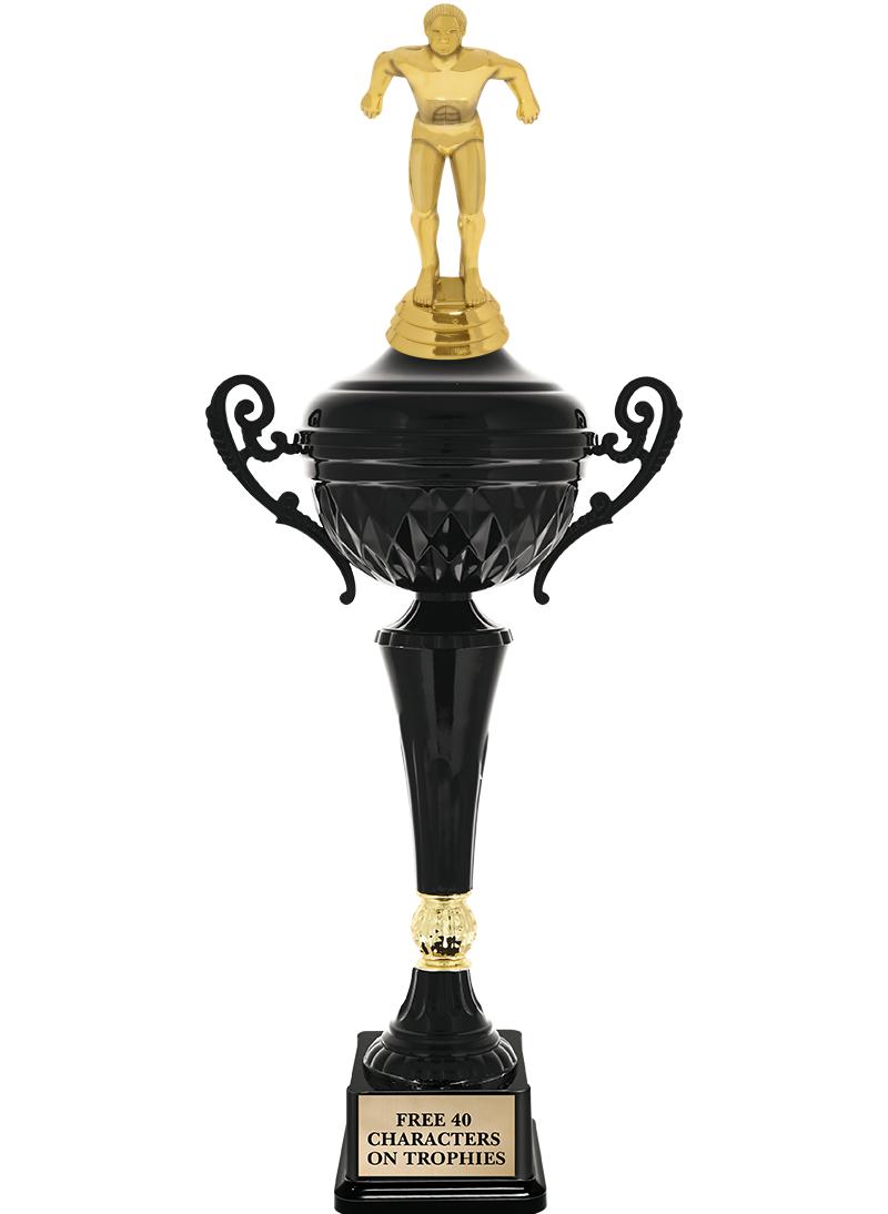 17.4" ONYX BLACK CUP TR W/FIG