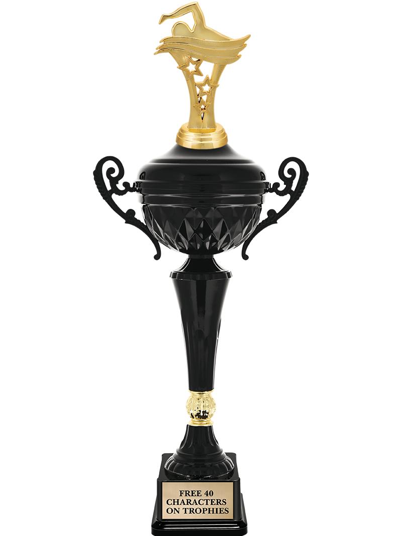 17.4" ONYX BLACK CUP TR W/FIG