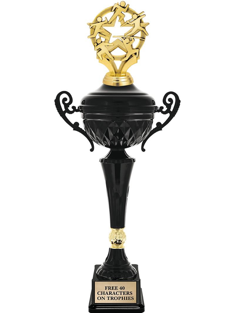 17.4" ONYX BLACK CUP TR W/FIG