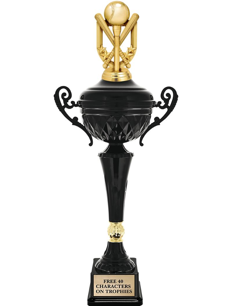 17.4" ONYX BLACK CUP TR W/FIG