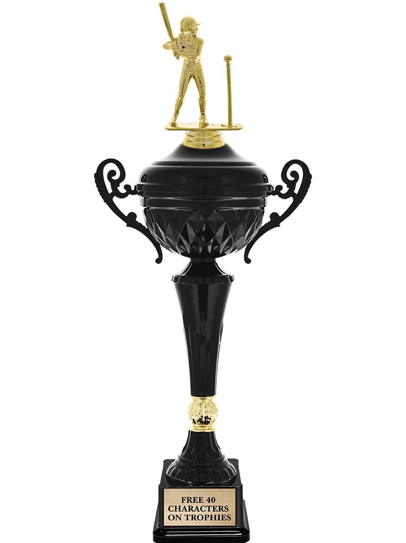 17.4" ONYX BLACK CUP TR W/FIG