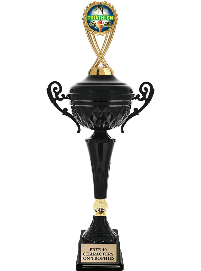 17.4" ONYX BLACK CUP TR W/FIG