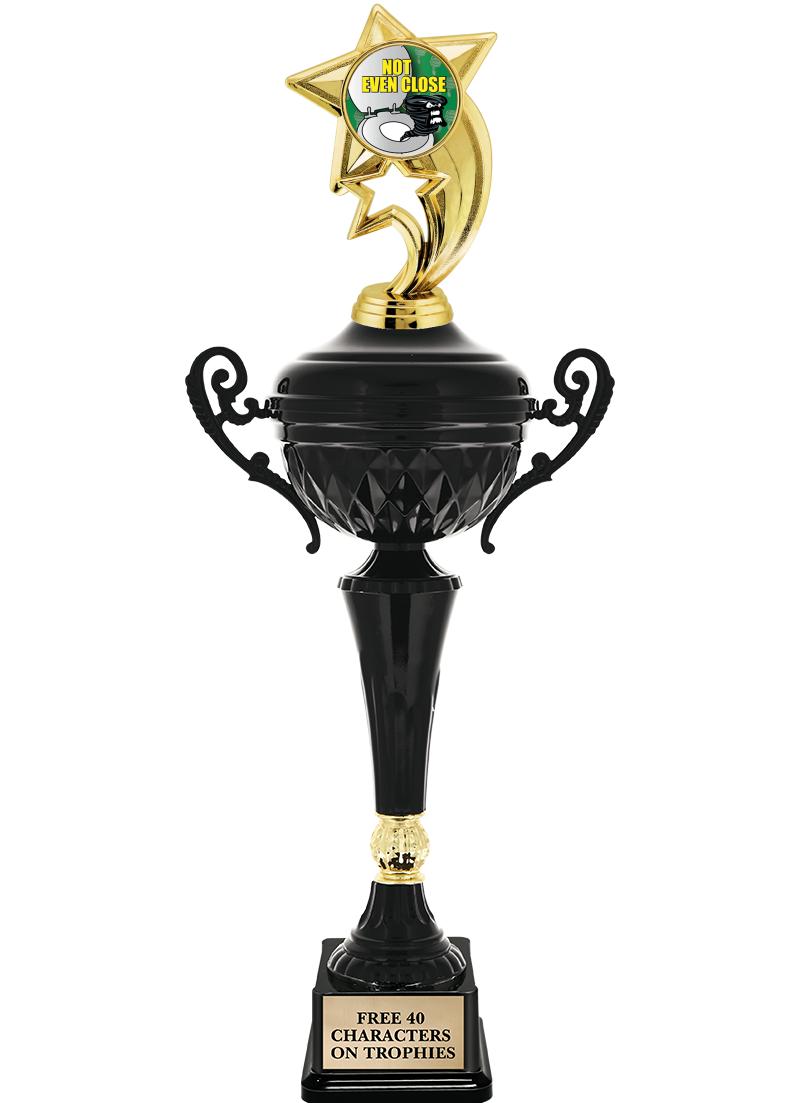 17.4" ONYX BLACK CUP TR W/FIG