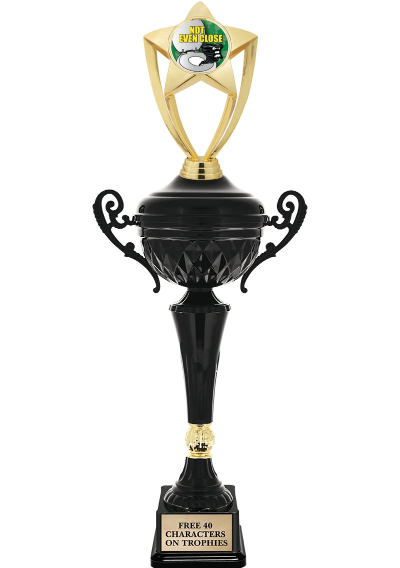 17.4" ONYX BLACK CUP TR W/FIG