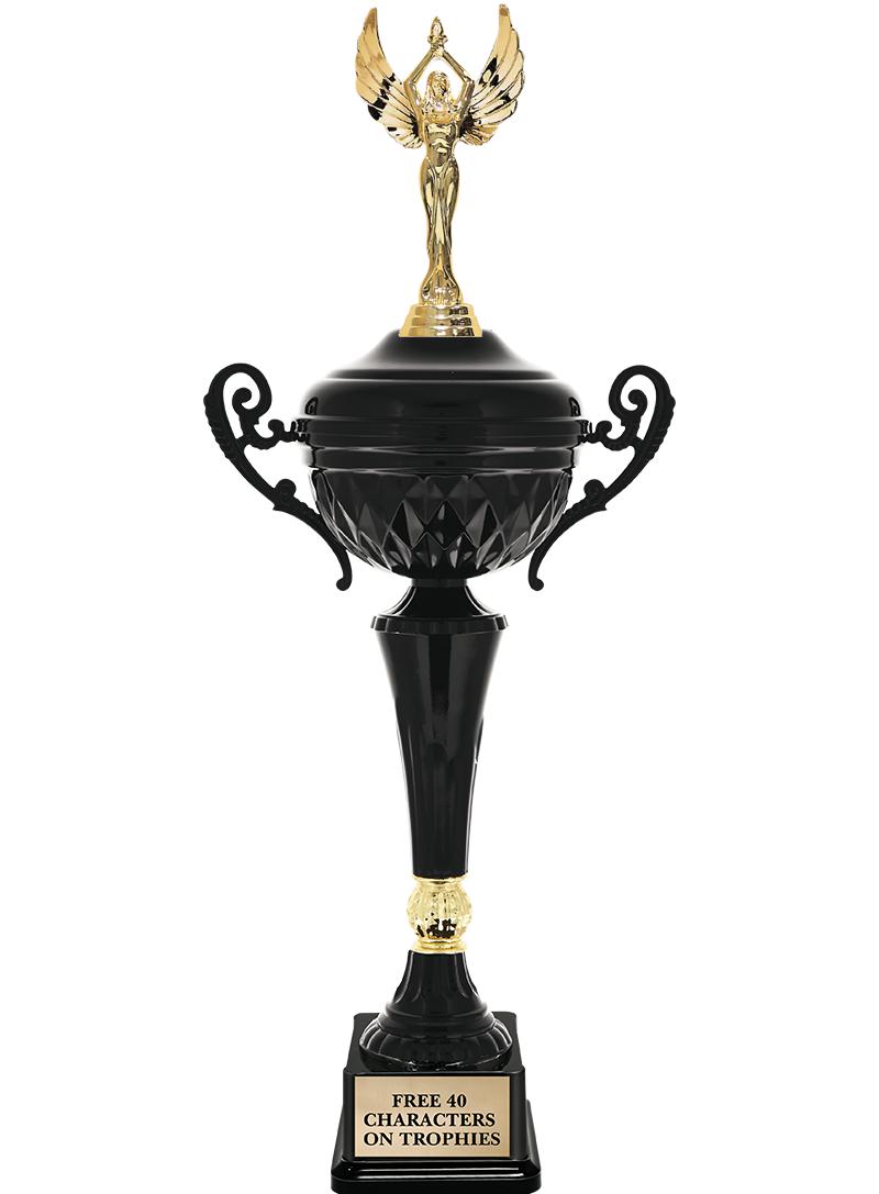 17.4" ONYX BLACK CUP TR W/FIG