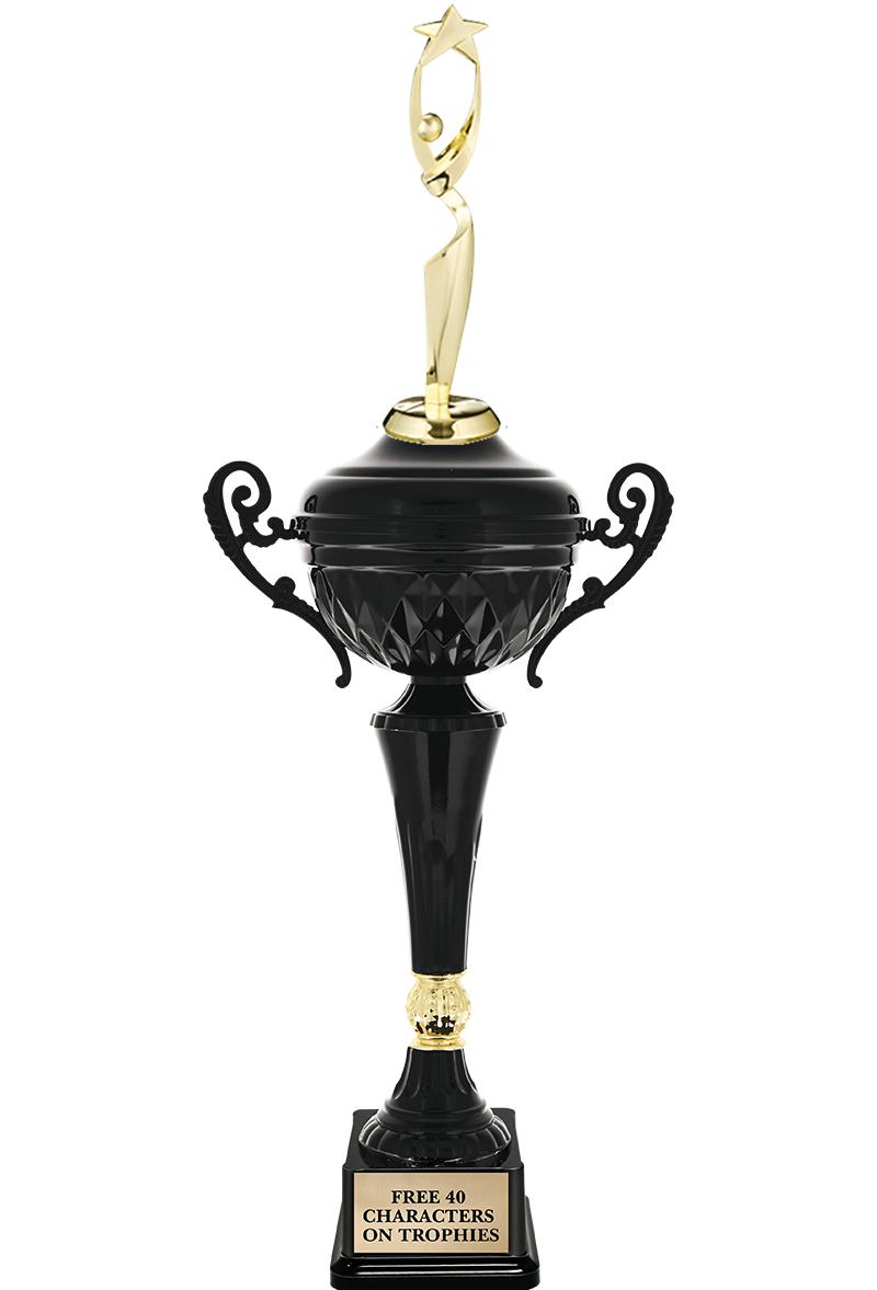 17.4" ONYX BLACK CUP TR W/FIG