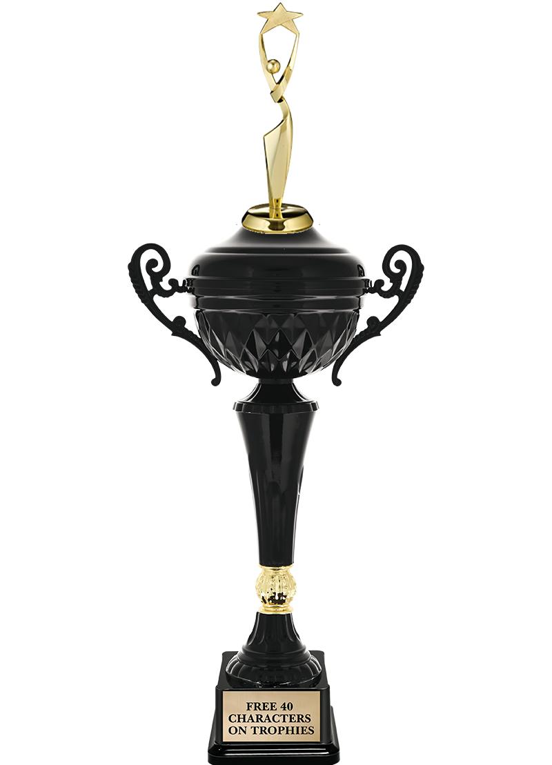 17.4" ONYX BLACK CUP TR W/FIG